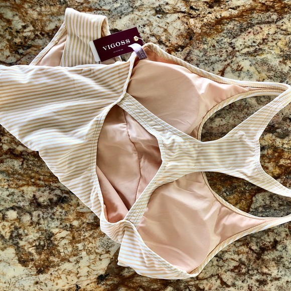 ❌SOLD❌ NWT Vigoss Sporty Racerback Swimsuit, XL - Picture 5 of 8